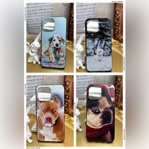 Clearance.4 items.iphone14 /14plus/14pro/14promax  dog Case